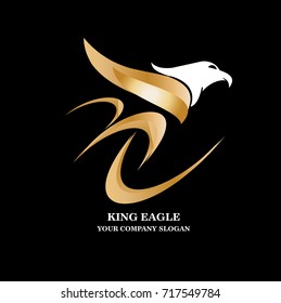 Eagle logo design template ,Vector illustration