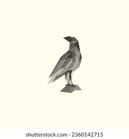 El diseño del logo del águila con una idea única
