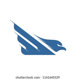 Eagle logo design vector