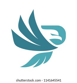Eagle logo design vector