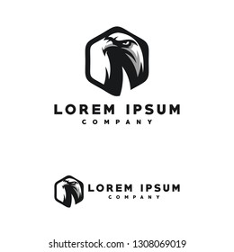 eagle logo design vector