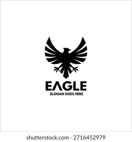 Adler-Logo-Design in Vektor