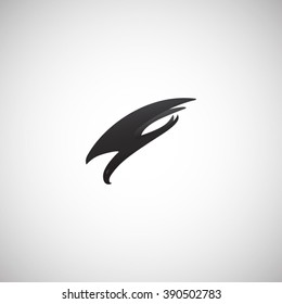 eagle logo design vector