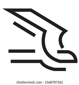 Eagle Logo Design. Vector Art
