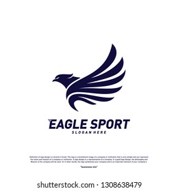 eagle logo images stock