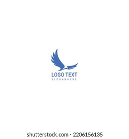 Eagle logo design vector. Birds logo concept vector template