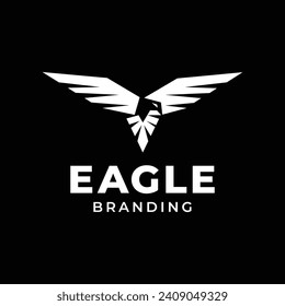 Design-Vektorgrafik-Branding für Adler-Logos