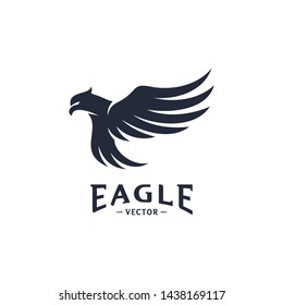 Eagle Logo Design Vector. Eagle Logo Design Concepts Template. Icon Symbol