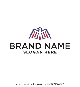 Eagle logo design vector, editable eps 10