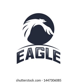 Eagle Logo Design Vector. Flying Eagle logo template. Icon Symbol