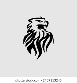 Eagle Logo Design Vector. Flying Eagle Icon.