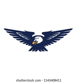 Eagle Logo Design Vector Icon Illustration