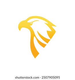 Eagle logo design vector icon with new idea concept creative