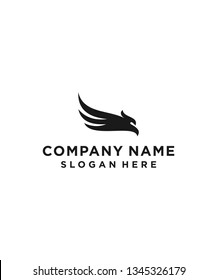 eagle logo design vector illustration template