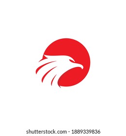Eagle logo design vector, Illustration
