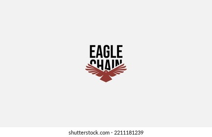 Eagle logo design vector, Illustration