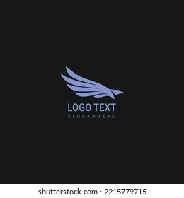 Eagle logo design vector, Illustration