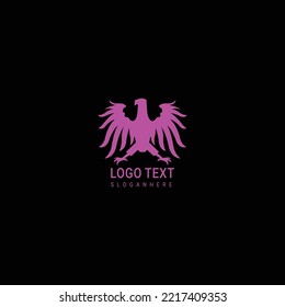 Eagle logo design vector, Illustration