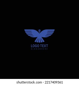 Eagle logo design vector, Illustration