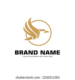 Eagle logo design vector, Illustration