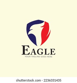 Eagle logo design vector, Illustration