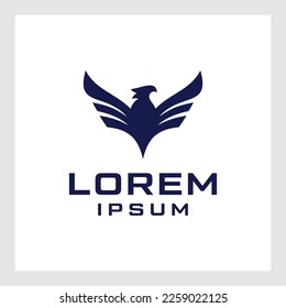 Vector de diseño de logotipo Eagle, Ilustración