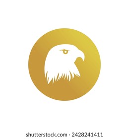 Eagle logo design vector with premium concept