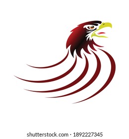 Eagle logo design vector stock