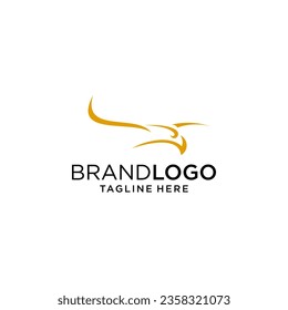 Eagle logo design vector. Suitable for your business logo	