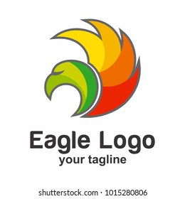 Eagle Logo Design Vector Template