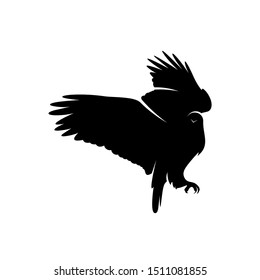 Eagle logo design vector. Eagle logo template illustration