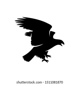 Eagle logo design vector. Eagle logo template illustration