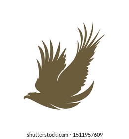 Eagle logo design vector. Eagle logo template illustration
