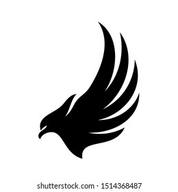 Eagle logo design vector. Eagle logo template illustration