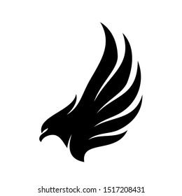 Eagle logo design vector. Eagle logo template illustration