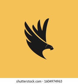 eagle logo design vector template