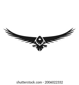 eagle logo design vector template