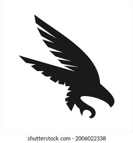 eagle logo design vector template