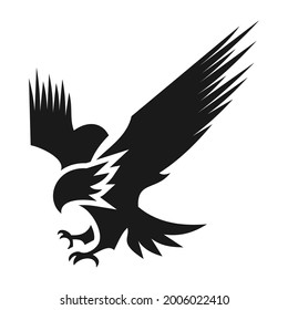 eagle logo design vector template