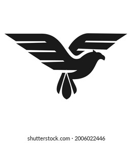eagle logo design vector template