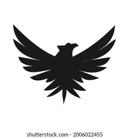 eagle logo design vector template