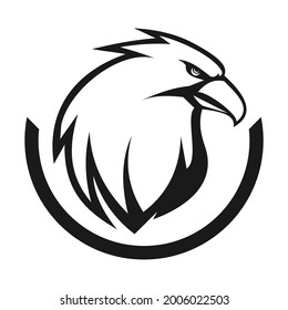 eagle logo design vector template