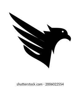 eagle logo design vector template