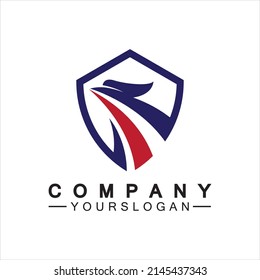Eagle logo design vector template