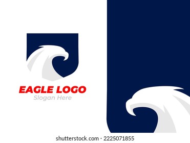 Eagle logo design vector template