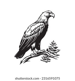 Eagle Logo Design Vector Template
