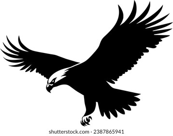 Eagle logo design vector. Eagle logo template illustration