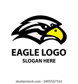 eagle logo design vector template