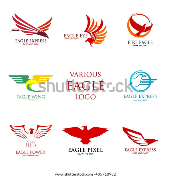 Eagle Logo Design Vector Template Creative Stock Vector Royalty