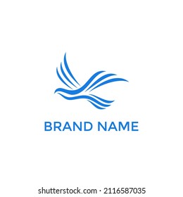 Eagle Logo design. Wild Bird Falcon Logo